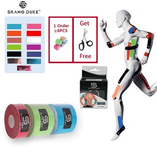 2 Size Kinesiology Tape Pre Cut Athletic Strapping Gym Ten