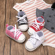 春秋季婴儿鞋子学步软布底防滑男女宝宝0-1岁婴儿透气帆布学步鞋