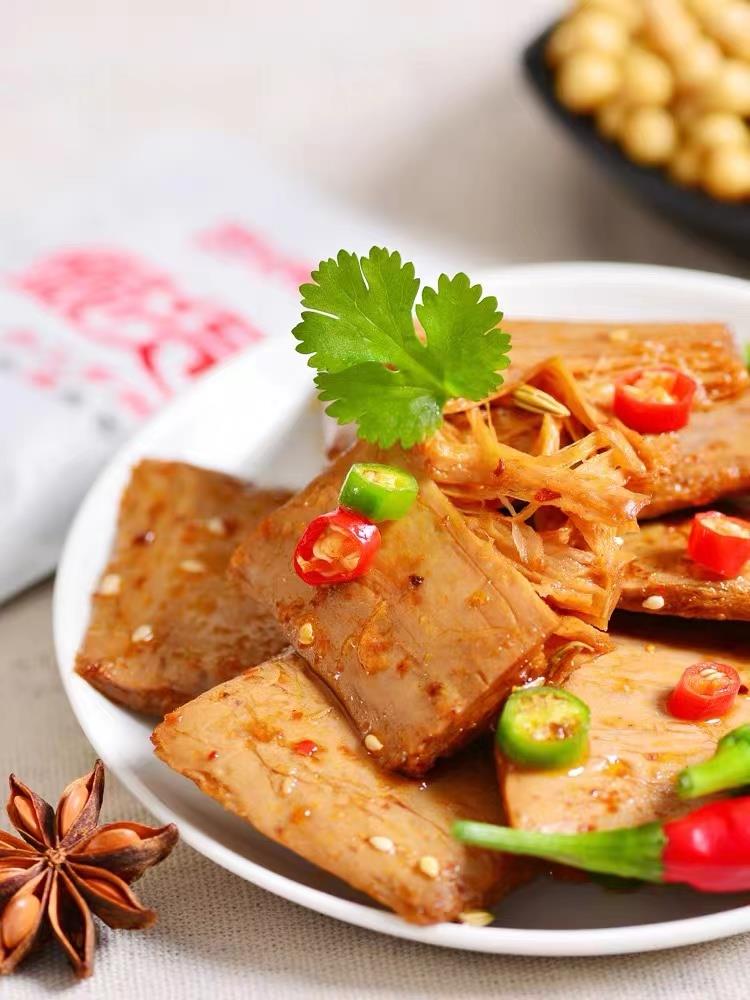 27天猫旗舰店1元券懒货手工素捆肠东方馋庄休闲零食豆干制品素食网红