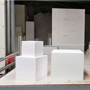 高密度eps泡沫板白色塑料泡沫块模型模具立构作业方块保丽龙定制