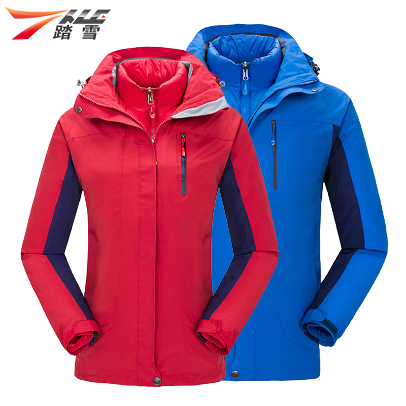 2016新款戶外滑雪服沖鋒衣抓絨羽絨棉內膽三合壹兩件套男女秋冬季在類目 戶外/登山/野營/旅行用品, 戶外服裝, 衝鋒衣褲, 衝鋒衣中 - 來自Buy2taobao.com提供專業的淘寶代購服務