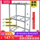 空调外机落地支架节省空间落地双层叠放减震防震降噪空调外机架子