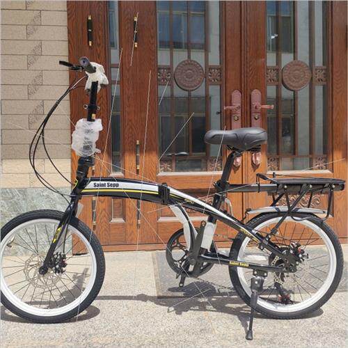 sspu20寸免安装可折叠变速式铝合金男女成人通用轻便携脚踏自行车