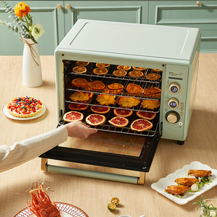 柏翠PE3040烤箱2024新款小型家用烘焙专用发酵多功能大容量电烤箱