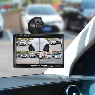 盲区摄像头汽车右侧夜视辅助车载行车监控影像前通用无线倒车系统