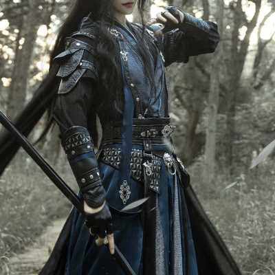 祺鑫阁 长夜不寐 杀破狼衍生服装 顾昀轻甲cos