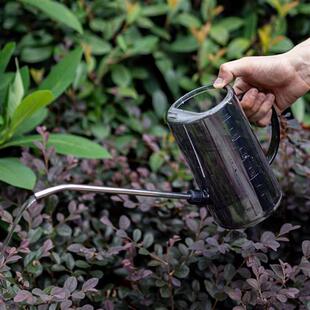 不锈钢长嘴浇水壶家用养花浇花洒水壶绿植淋花壶喷壶大号园艺工具