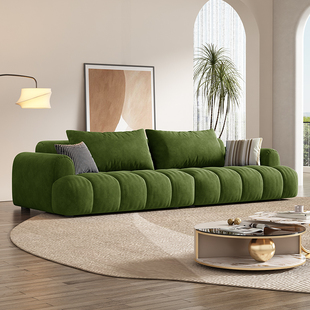 顾家家居科技布沙发客厅家具组合小户型免洗布艺简约现代直排抗菌