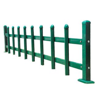 新pvc塑钢草坪护栏塑料锌钢篱笆栅栏围栏户外庭院花园花坛菜园厂