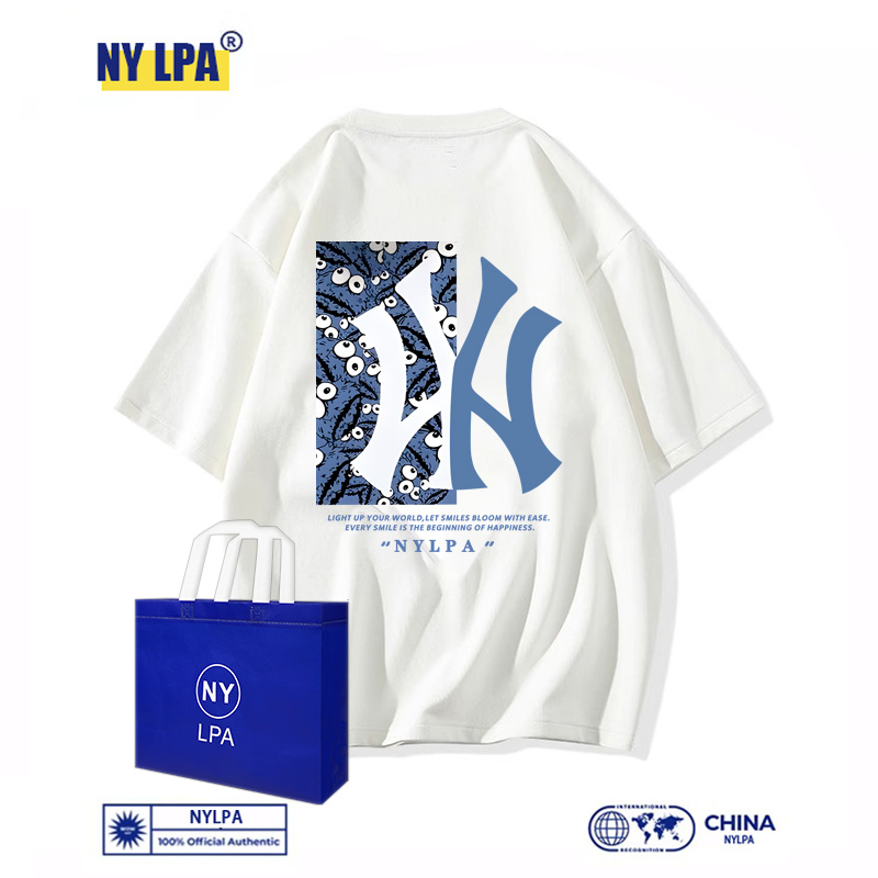 MLB&NYLPA纯棉短袖T恤男夏
