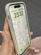 液态硅胶果冻壳适用苹果15手机壳奶绿iPhone14promax情侣13软12女