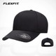 FLEXFIT DELTA系列硬顶鸭舌棒球帽男女情侣美式防紫外线可调帽子
