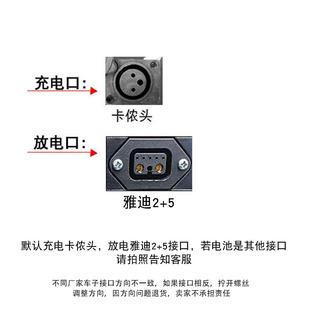 新款雅迪小金鼠电动车锂电池48V12ah15ah小飞侠小金果乐骑替换锂