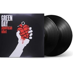 现货 朋克乐队 绿日乐队 Green Day American Idiot 2LP黑胶唱片
