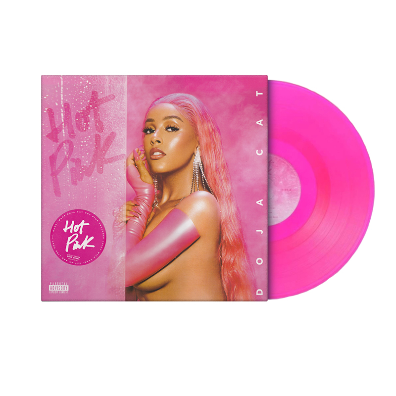 正版现货 豆荚猫 Doja Cat Hot Pink限量粉胶LP黑胶唱片12寸