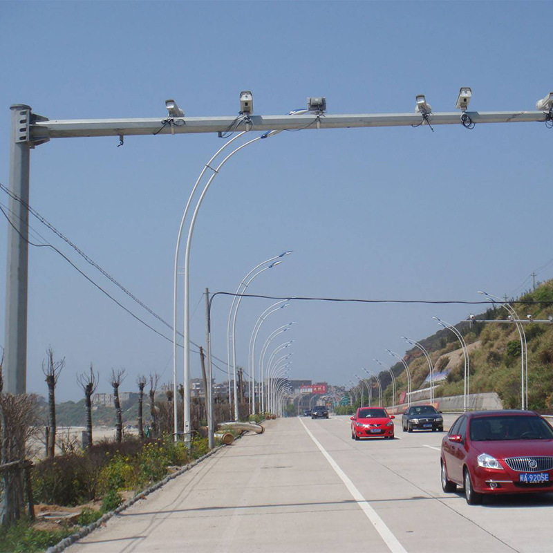 3.5米4米5米6米3米小区不锈钢立柱道路八角杆监控立杆2.5米定制厂