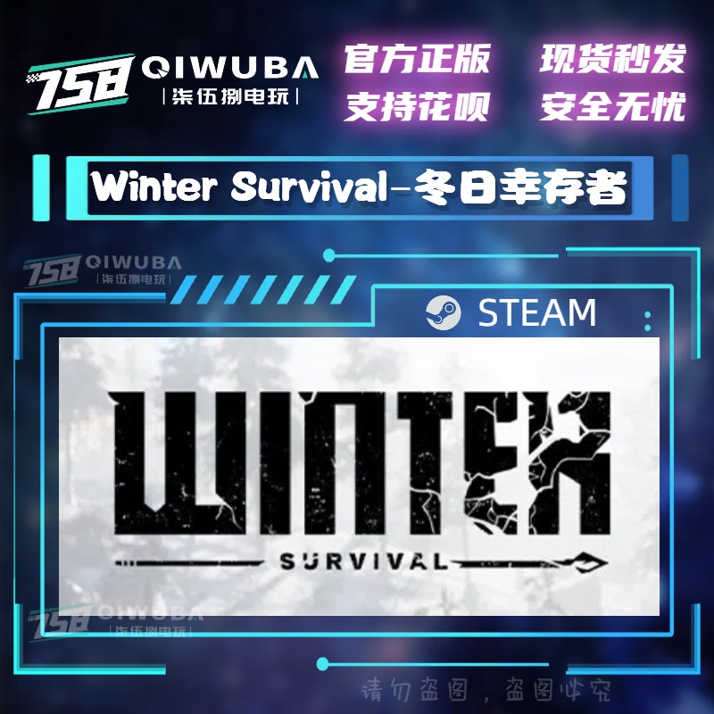 PC中文steam正版国区Winter Survival-冬日幸存者 国区激活码 CDK