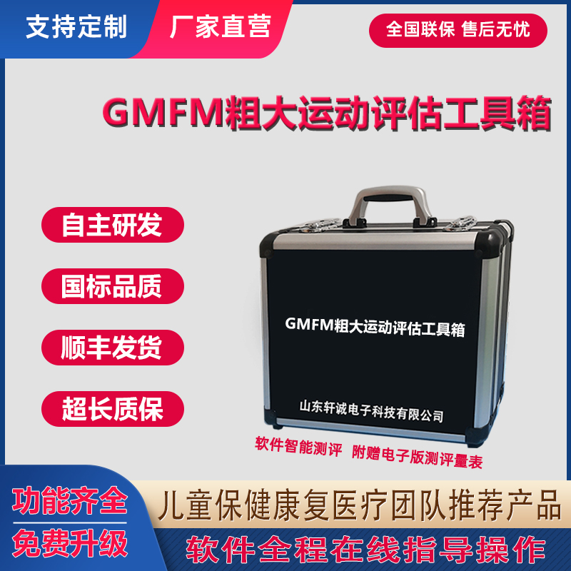 gmfm粗大运动评估工具箱GMFM88/66项脑瘫功能发展测试量表及软件