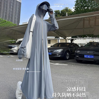 夏季新款冰丝防紫外线透气大码防晒衣女