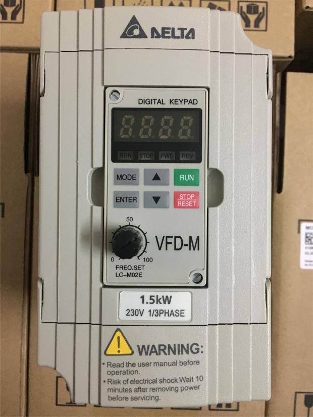 新品台达变频器VFD015M43B VFD-M 380V 460V 1.5KW 全新原装质保