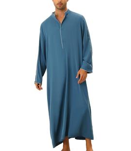 Arab men' s shirt Muslim long robe clothes. S shirt Mus