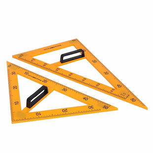 纳仕徳SY012教学仪尺4件套教师用三角板量角器圆规套装绘图测量工