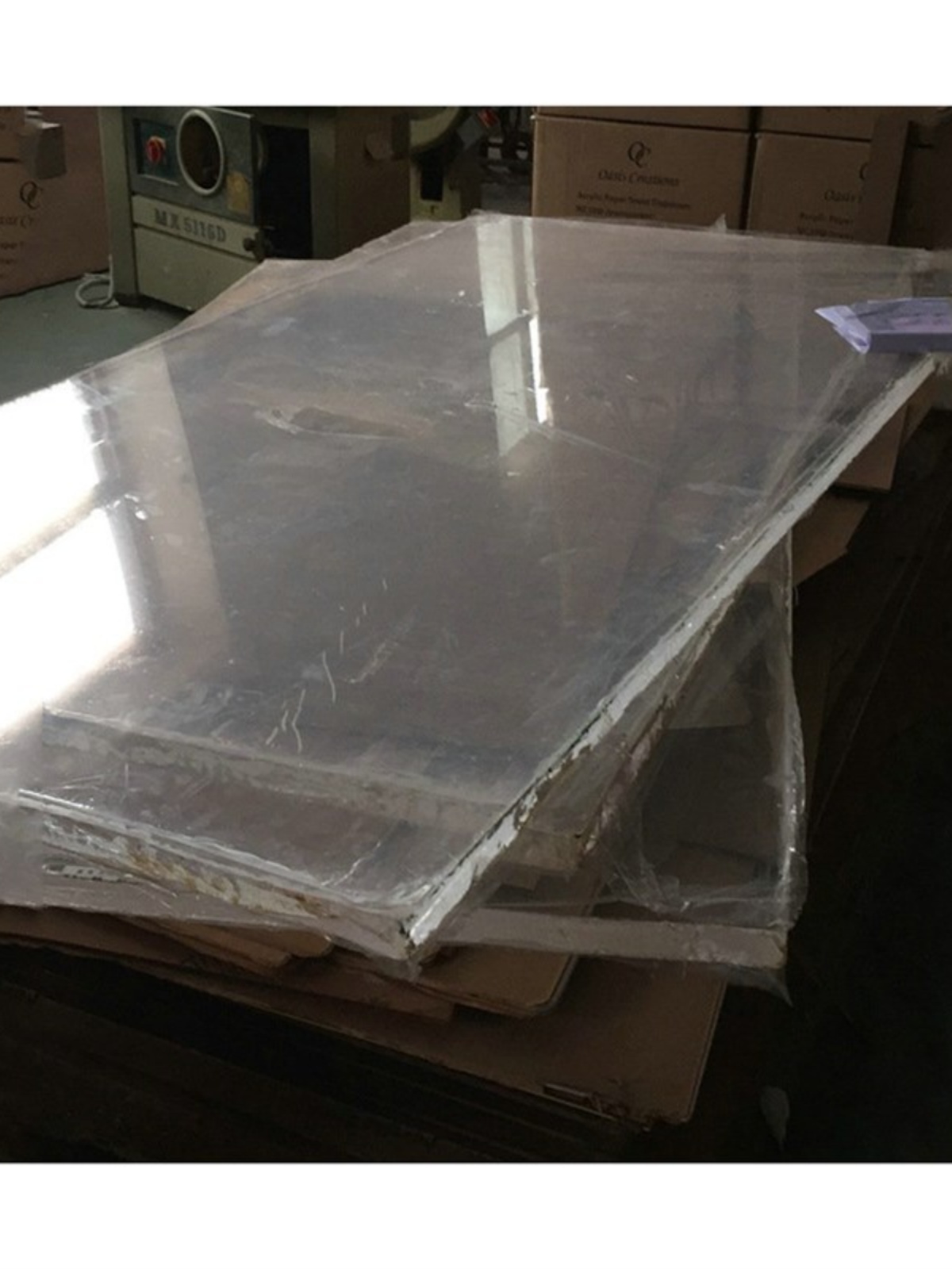 新品厂亚克力防飞沫挡板U型带合页亚克力隔离板有机玻璃插槽挡板