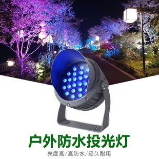 led投光灯泛光灯50W100W篮球场室外照明灯户外防水投射灯