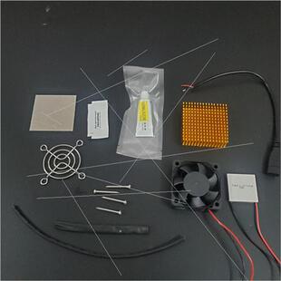 DIY手机散热器半导体制冷片TEC1-7103导冷风扇静音平板降温神器5V