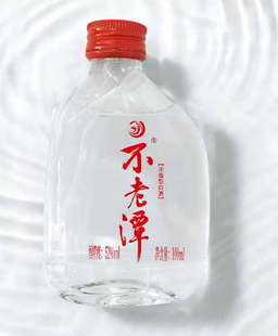 不老潭白酒正宗纯粮食酒小瓶装52高度白酒四川泸州精品小酒100ml