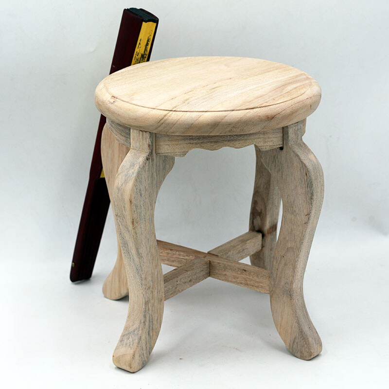 香樟木圆凳子 实木板凳木质儿童学生作业小凳子 家用工艺礼品包邮