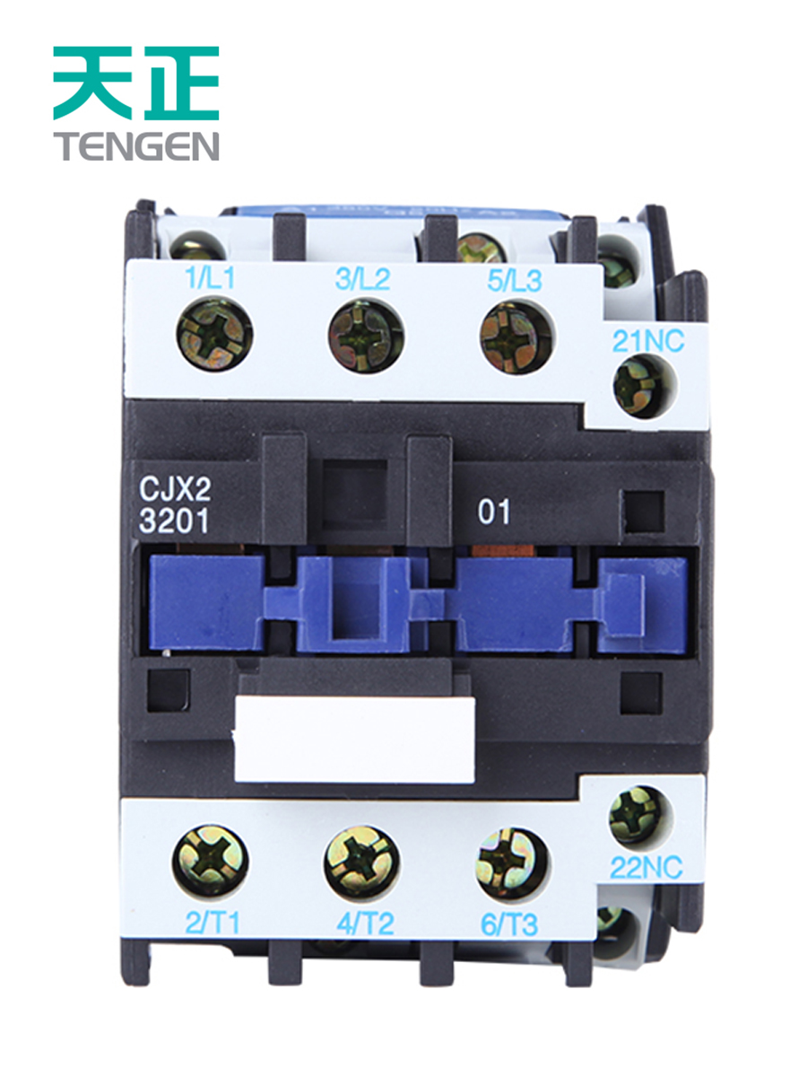 天正电气交流接触器CJX2 24V 36V 110V  单相220V 三相380V