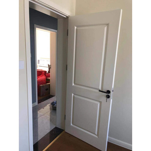 木门免漆门烤漆门复合实木门房门卧室门室内门套装门多层贴板门