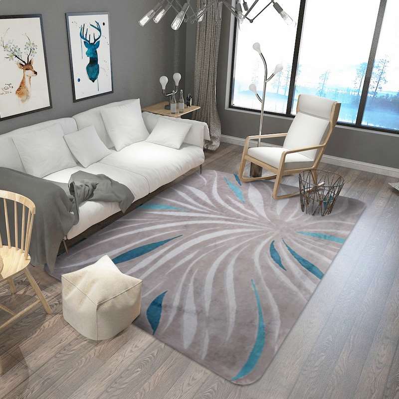 正品绣奈丝地毯客厅欧式现代简约北欧茶几卧室满铺长方形床边毯可