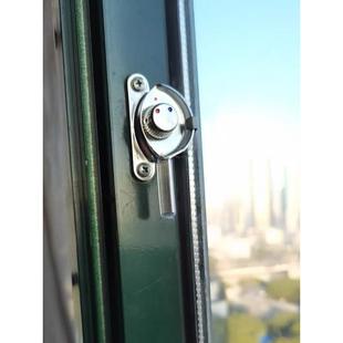窗户铝合金推拉窗把手锁扣移窗锁平移月牙锁老式窗锁锁勾90型门窗