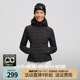 【沙漏腰90绒两件套】安欧兔anodeto|修身显瘦防风羽绒女款可拆帽