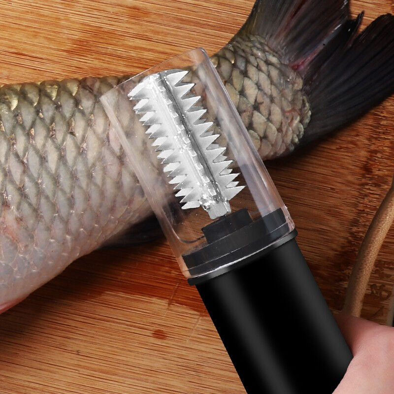 沃奇刮鱼鳞神器家用电动刮鱼鳞器全自动鱼鳞刮杀鱼工具专用刨打去