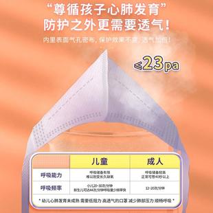 儿童3d立体口罩宝宝0一3岁婴儿0到6月白色口耳罩男童女孩8到12岁