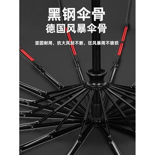 德国80骨抗暴风雨专用加厚加固耐用雨伞男全自动超大号折叠晴雨伞