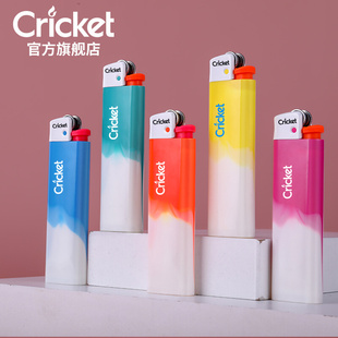 热销瑞典进口Cricket草蜢打火机一次性火机气体砂轮式滑轮个性打