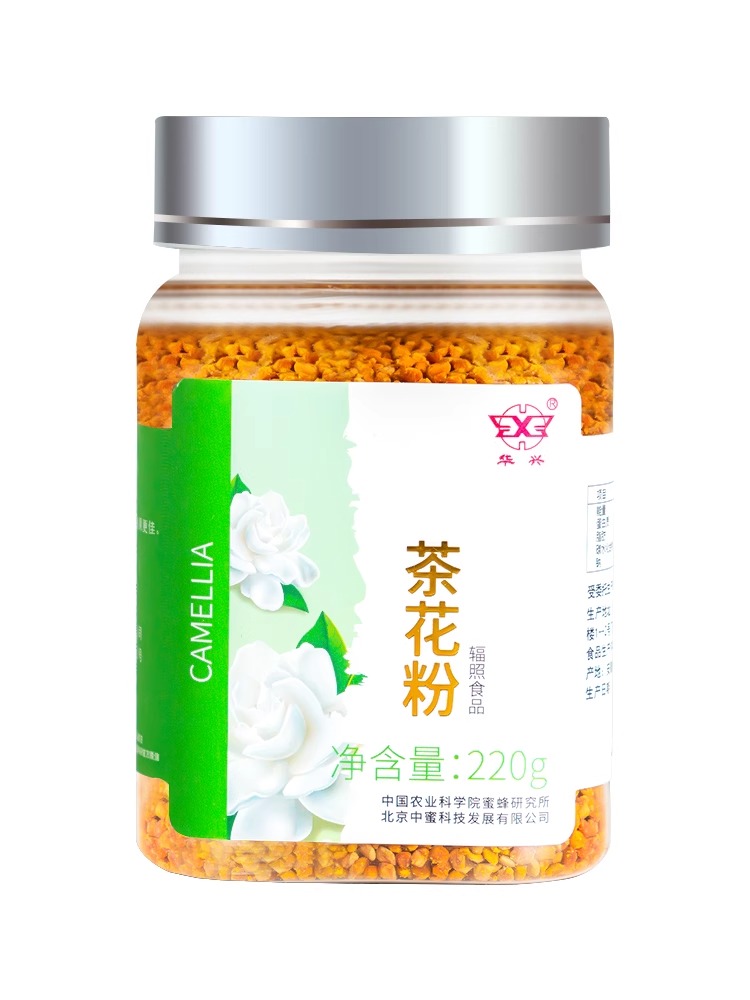 华兴农科院蜜蜂所出品茶花粉非破壁食用花粉茶花粉蜂花粉国家队