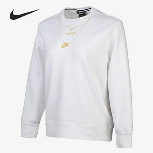 Nike/耐克官方正品休闲女子时尚潮流运动卫衣套头衫 CI9993-100