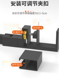 新品免打孔晾衣架阳台防盗窗浴室卧室晾晒杆窗外窗户式窗台网窗框