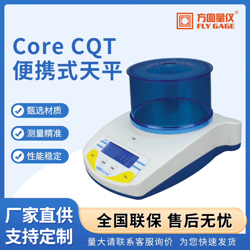 CORECQT便携式天平精密天平电子秤十分之一实验室便捷式桌面秤