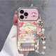 适用苹果16promax英文KT猫手机壳iPhone15新款14plus硅胶13防摔12少女新11网红支架高级感镜头全包可爱保护套