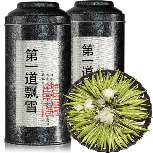 第一道飘雪茉莉花茶茶叶特级浓香型250 四川花茶