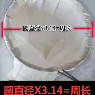 粉碎机布袋子帆布加厚大容量接粉布粮食玉米磨面口袋打粉接料防尘