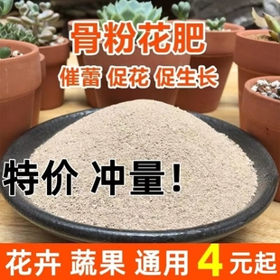 特质骨粉养花专用肥料高磷促花促果脱脂生根壮苗园艺纯牛骨粉高钙