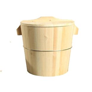 杉木蒸饭木桶实木饭桶木制糯米饭厨房家用商用大小号蒸笼竹制甑子