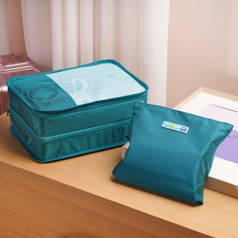芋兰设计双层衣物收纳袋旅行分装整理包脏衣服裤子内衣行李箱分类